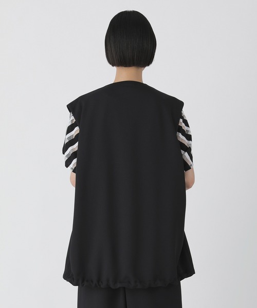 ZUCCa（ズッカ）の「PEオックスドビー/ベスト（ベスト・メンズ・ブラック/カーキ・X-SMALL/M size）」の9枚目の写真
