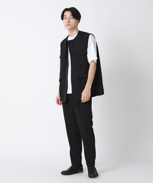 ZUCCa（ズッカ）の「PEオックスドビー/ベスト（ベスト・メンズ・ブラック/カーキ・X-SMALL/M size）」の20枚目の写真