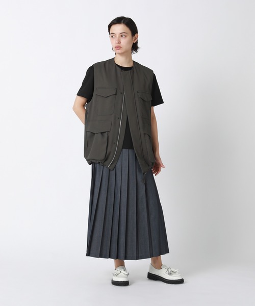 ZUCCa（ズッカ）の「PEオックスドビー/ベスト（ベスト・メンズ・ブラック/カーキ・X-SMALL/M size）」の21枚目の写真