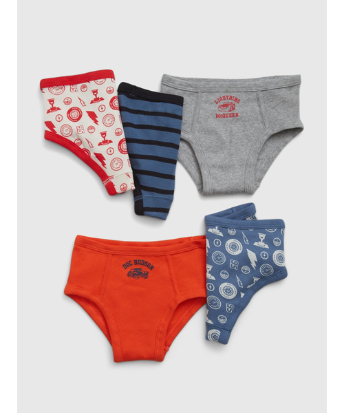 GAP(ギャップ)の「babyGap | ディズニー カーズ ブリーフ 5枚セット(ブリーフ・キッズ・マルチ・4-5 YRS/2-3 YRS)」の1枚目の写真