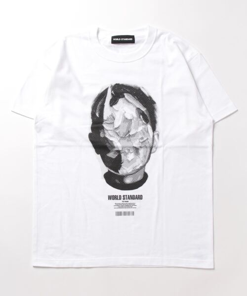 WORLD STANDARD（ワールドスタンダード）の「WORLD STANDARD/ワールドスタンダード プリント 半袖Tシャツ WSHT-012（Tシャツ/カットソー・メンズ・ブラック/ホワイト・XL/M/L）」の9枚目の写真