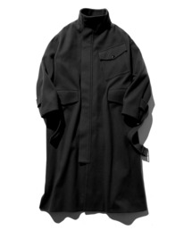 HARE | ウーリーテックスタンドモーターサイクルコート(HARE)(ステンカラーコート)