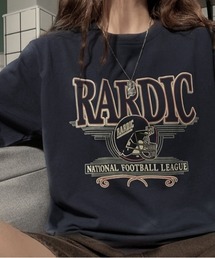 綿100％、RARDICロゴオーバーサイズＴシャツ
