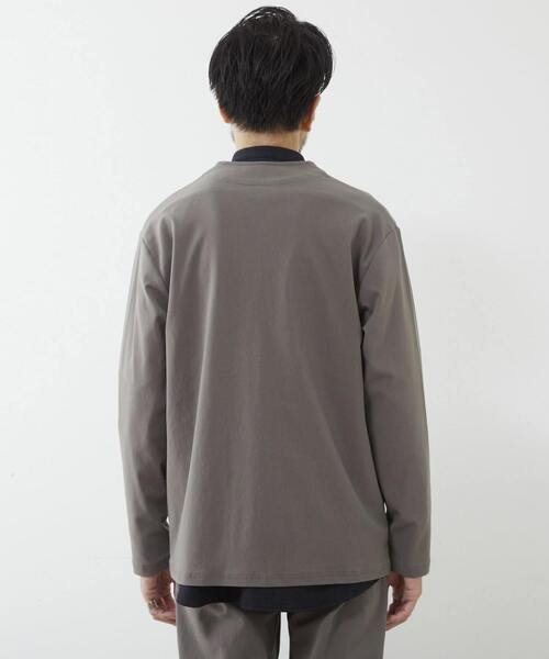 MEN'S MELROSE（メンズメルローズ）の「トリコットピケカーディガン（カーディガン/ボレロ・メンズ・モカ/ブルー/ブラック・4/3/2）」の6枚目の写真