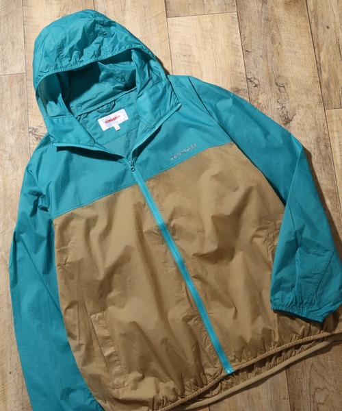 CONVERSE（コンバース）の「【CONVERSE/コンバース】軽量撥水 ナイロンポケッタブルパーカー（ナイロンジャケット・メンズ・ブルー系その他/ピンク/ブルー系その他2/サックスブルー/ネイビー/ベージュ/ブラック/ライトグレー/ブラック系その他・LL/L/M）」の7枚目の写真