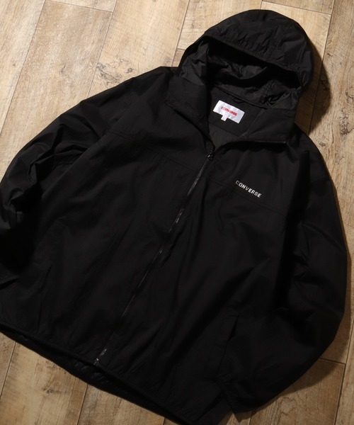 CONVERSE（コンバース）の「【CONVERSE/コンバース】軽量撥水 ナイロンポケッタブルパーカー（ナイロンジャケット・メンズ・ブルー系その他/ピンク/ブルー系その他2/サックスブルー/ネイビー/ベージュ/ブラック/ライトグレー/ブラック系その他・LL/L/M）」の2枚目の写真