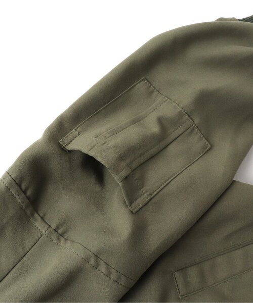 BREEZE(ブリーズ)の「バックロゴMA-1ブルゾン(MA-1・キッズ・レインボー/カーキ/ベージュ・90/100/150/80/130/110/120/140)」の16枚目の写真