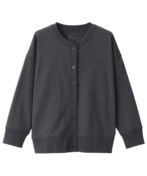 無印良品（ムジルシリョウヒン）の「ＵＶカット天竺編みカーディガン（カーディガン/ボレロ・レディース・ベージュ系1/ブラウン/ブラック/ダークグレー/ブラウン系1/スモーキーグリーン系・S/XL/M/XS/XXL/L）」の21枚目の写真