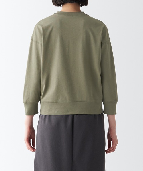 無印良品（ムジルシリョウヒン）の「ＵＶカット天竺編みカーディガン（カーディガン/ボレロ・レディース・ベージュ系1/ブラウン/ブラック/ダークグレー/ブラウン系1/スモーキーグリーン系・S/XL/M/XS/XXL/L）」の7枚目の写真