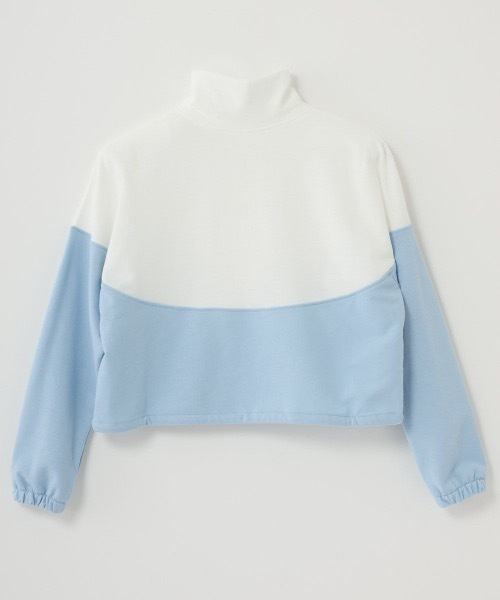 repipi armario（レピピ アルマリオ）の「【repipi armario / レピピアルマリオ】ガールズ裏毛クロップド丈ジャケット　プルオーバー（その他アウター・キッズ・パープル/ブラック/サックスブルー・150/160/170/140）」の17枚目の写真