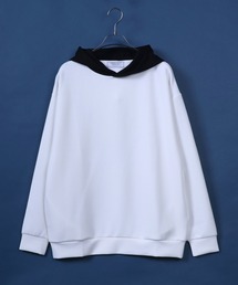 Soft Cardboard Knit Oversized Sweat Hoodie/別注 ソフトダンボールニット オーバーサイズ パーカー