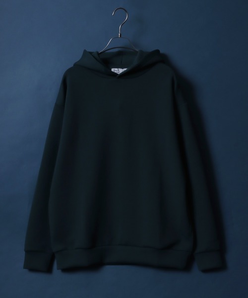 ANPAS(アンパス)の「Soft Cardboard Knit Oversized Sweat Hoodie/別注 ソフトダンボールニット オーバーサイズ パーカー(パーカー・メンズ・アイボリー/グレイッシュベージュ/ブラック/チャコールグレー/ネイビー/ブルー系その他/ダークグリーン/グレー系その他/ホワイト系その他/ベージュ系その他/ベージュ系その他2/ホワイト系その他2/ブラック系その他・M/L/LL)」の11枚目の写真