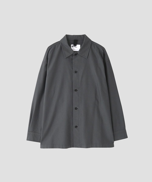 MHL.（エムエイチエル）の「MOLESKIN COTTON SHIRTING（シャツ/ブラウス・メンズ・グレー系その他4/オレンジ系その他3・LARGE/MEDIUM/SMALL）」の6枚目の写真