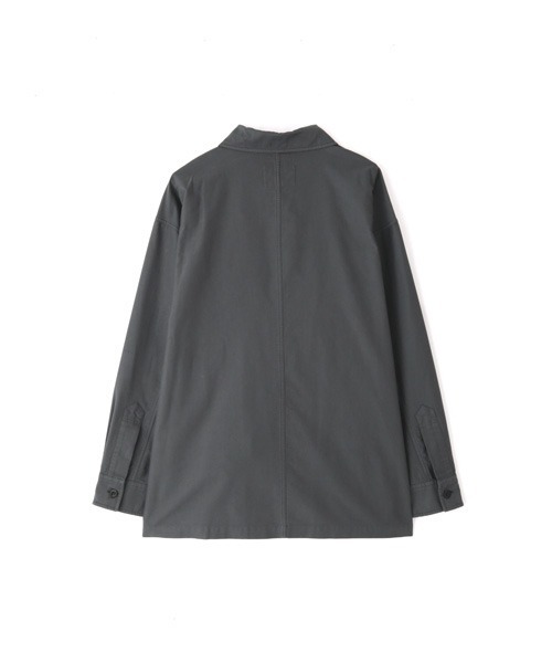 MHL.（エムエイチエル）の「MOLESKIN COTTON SHIRTING（シャツ/ブラウス・メンズ・グレー系その他4/オレンジ系その他3・LARGE/MEDIUM/SMALL）」の7枚目の写真