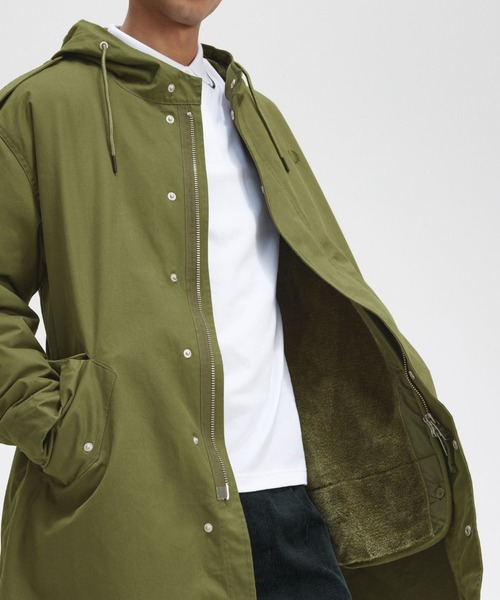 【FRED PERRY】フレッドペリー モッズコート ファーライナー付 8 楽天市場】FRED PERRY フレッドペリー ミリタリー ジップイン
