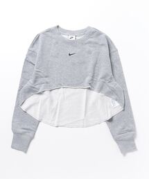 NIKE ナイキ W DIM FT CROP CREW スウェット FB8265 063DGRH/BLACK