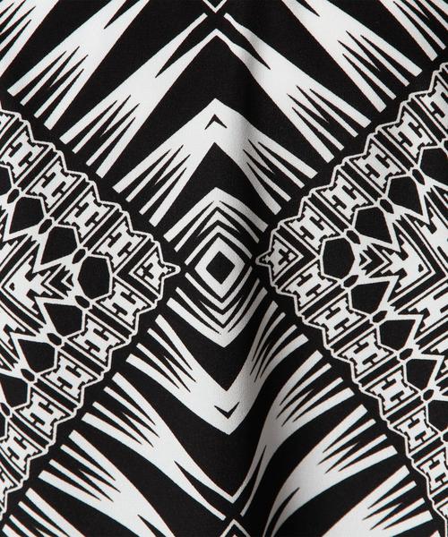 ASTRAET(アストラット)の「ASTRAET(アストラット) ボヘミアンプリントスウェットシャツ(シャツ/ブラウス・レディース・ブラック・0)」の2枚目の写真