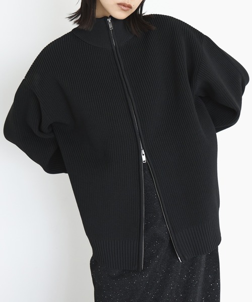 【8/7限定セール】＊新品＊【Hella/ヘラ】別注ハイネックニットカーディガン EDIT. FOR LULU（エディットフォールル）の「【Hella/ヘラ】別注