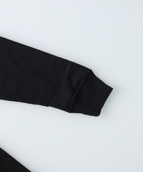 HANES(ヘインズ)の「HANES(ヘインズ)OEJクルーネック長袖(Tシャツ/カットソー・メンズ・オフホワイト/ブラック・M/L/XL)」の17枚目の写真