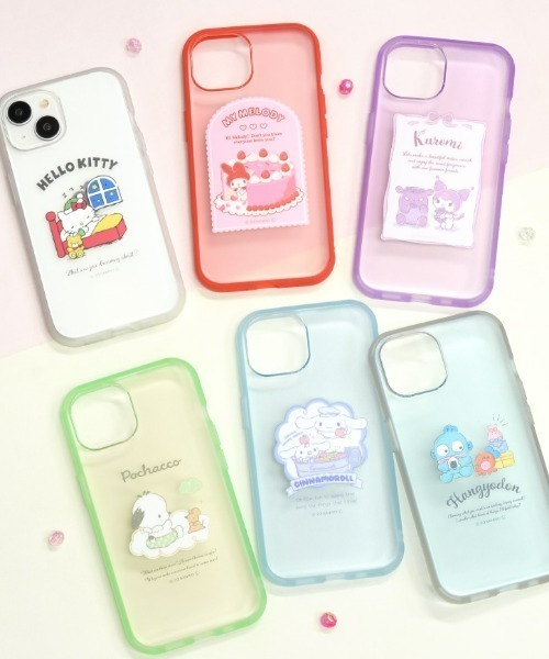 sanrio（サンリオ）の「sanrio/サンリオキャラクターズ　IIIIfit Clear iPhone 15/14/13 対応ケース（スマホケース/カバー・レディース・パープル/クリア/ライトグリーン/レッド/ブルー/ライトブルー・ONE SIZE）」の9枚目の写真