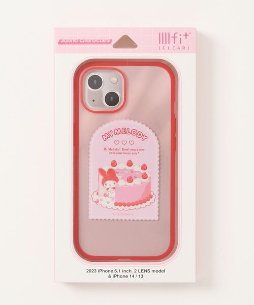 sanrio（サンリオ）の「sanrio/サンリオキャラクターズ　IIIIfit Clear iPhone 15/14/13 対応ケース（スマホケース/カバー・レディース・パープル/クリア/ライトグリーン/レッド/ブルー/ライトブルー・ONE SIZE）」の14枚目の写真