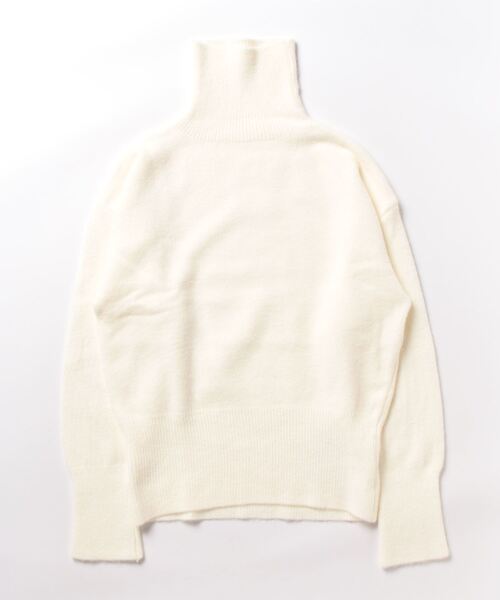 ULEULA（ウルア）の「ハイネックルーズニット（ニット/セーター・レディース・ブラック/アイボリー/ブラウン・FREE）」の15枚目の写真