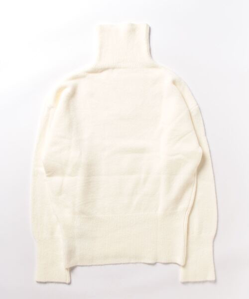 ULEULA（ウルア）の「ハイネックルーズニット（ニット/セーター・レディース・ブラック/アイボリー/ブラウン・FREE）」の18枚目の写真