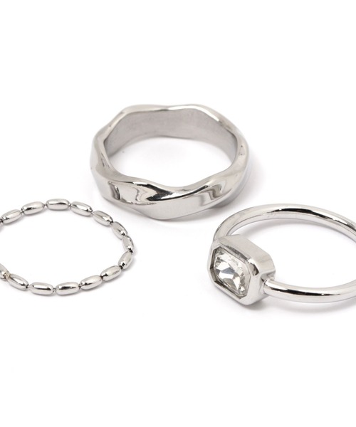 niko and...（ニコアンド）の「ステンレスセットリング（リング・レディース・ブルー/グリーン/その他/レッド・0）」の5枚目の写真