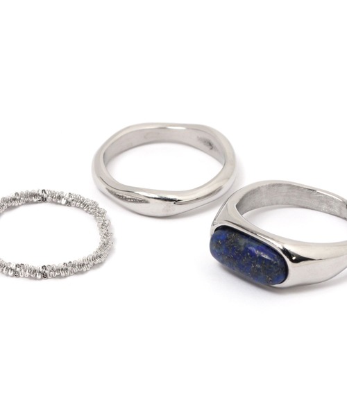 niko and...（ニコアンド）の「ステンレスセットリング（リング・レディース・ブルー/グリーン/その他/レッド・0）」の8枚目の写真