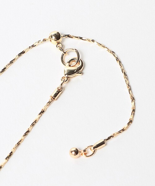 BEAMS HEART(ビームスハート)の「フェイクパール 2連 ロングネックレス(ネックレス・レディース・シルバー/ゴールド・ONE SIZE)」の7枚目の写真
