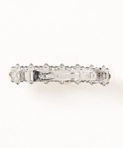 Cupid Heart（キューピッドハート）の「【Cupid Heart】結婚式アクセ！パールメタルバレッタ（バレッタ/ヘアクリップ・レディース・ゴールド/シルバー・MEDIUM）」の15枚目の写真