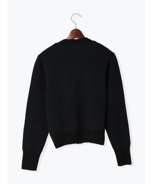 Te chichi（テチチ）の「ツィードライクニットカーディガン（カーディガン/ボレロ・レディース・オフホワイト/ネイビー・F）」の19枚目の写真