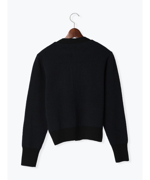 Te chichi（テチチ）の「ツィードライクニットカーディガン（カーディガン/ボレロ・レディース・オフホワイト/ネイビー・F）」の9枚目の写真