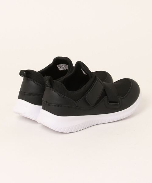 ORiental TRaffic（オリエンタルトラフィック）の「ベルトニットスニーカー（スニーカー・レディース・ブラック/ホワイト・36inch/38inch/37inch/39inch）」の3枚目の写真