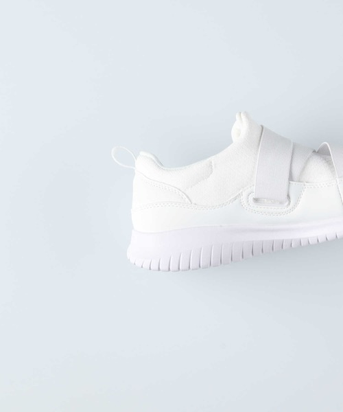 ORiental TRaffic（オリエンタルトラフィック）の「ベルトニットスニーカー（スニーカー・レディース・ブラック/ホワイト・36inch/38inch/37inch/39inch）」の12枚目の写真