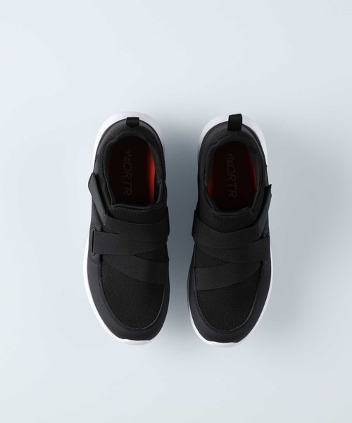 ORiental TRaffic（オリエンタルトラフィック）の「ベルトニットスニーカー（スニーカー・レディース・ブラック/ホワイト・36inch/38inch/37inch/39inch）」の15枚目の写真