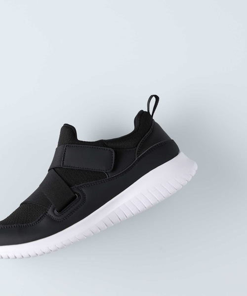 ORiental TRaffic（オリエンタルトラフィック）の「ベルトニットスニーカー（スニーカー・レディース・ブラック/ホワイト・36inch/38inch/37inch/39inch）」の19枚目の写真