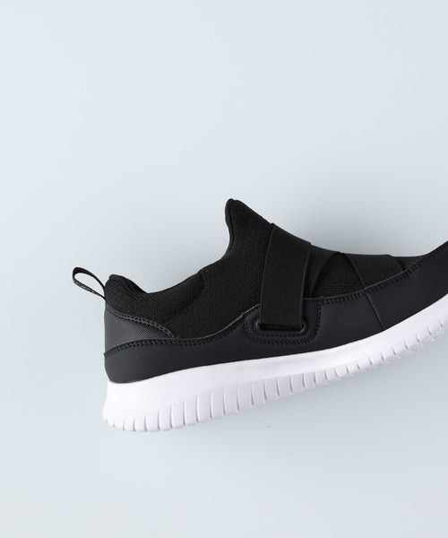 ORiental TRaffic（オリエンタルトラフィック）の「ベルトニットスニーカー（スニーカー・レディース・ブラック/ホワイト・36inch/38inch/37inch/39inch）」の20枚目の写真