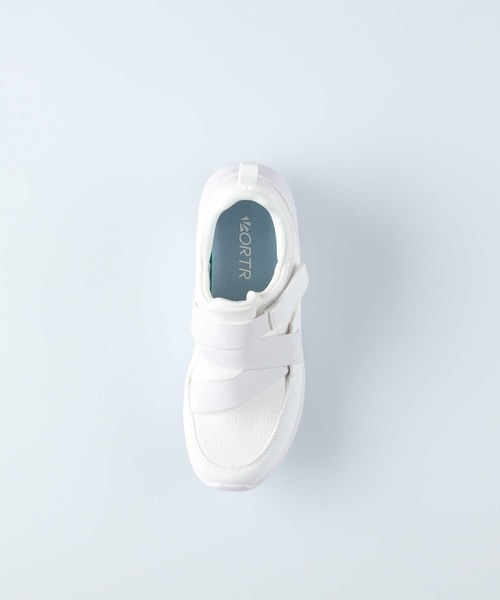 ORiental TRaffic（オリエンタルトラフィック）の「ベルトニットスニーカー（スニーカー・レディース・ブラック/ホワイト・36inch/38inch/37inch/39inch）」の6枚目の写真