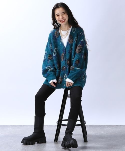 JEANASIS（ジーナシス）の「プレーティングテンジクロンTEE/983483（Tシャツ/カットソー・レディース・ブラック/イエロー/ホワイト・FREE）」の21枚目の写真