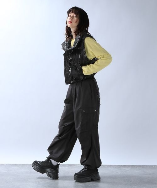 JEANASIS（ジーナシス）の「プレーティングテンジクロンTEE/983483（Tシャツ/カットソー・レディース・ブラック/イエロー/ホワイト・FREE）」の17枚目の写真