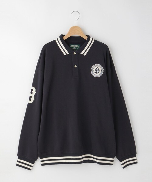 &Bridge(アンドブリッジ)の「GIORDANO 長袖ポロシャツ(ポロシャツ・メンズ・ホワイト系/ブラック/グリーン/ブルー系その他・02/03/04/05/01)」の4枚目の写真
