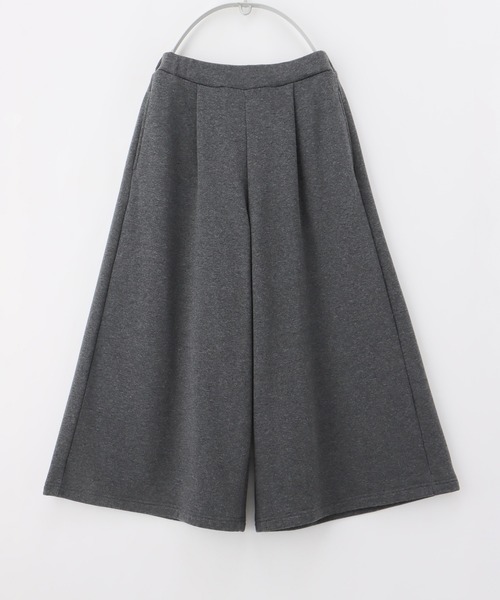 Honeys(ハニーズ)の「暖裏起毛あったかガウチョパンツ(その他パンツ・レディース・チャコールグレー/ネイビー/ブルー系その他/ブラック/ベージュ/ライトベージュ・L/LL/S/3L/M)」の7枚目の写真