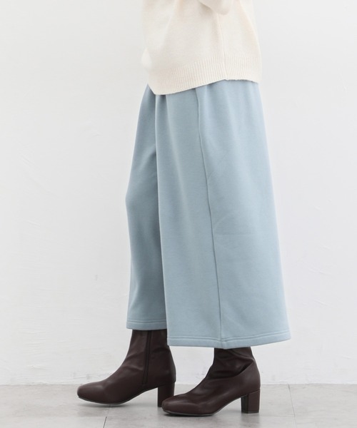 Honeys(ハニーズ)の「暖裏起毛あったかガウチョパンツ(その他パンツ・レディース・チャコールグレー/ネイビー/ブルー系その他/ブラック/ベージュ/ライトベージュ・L/LL/S/3L/M)」の11枚目の写真