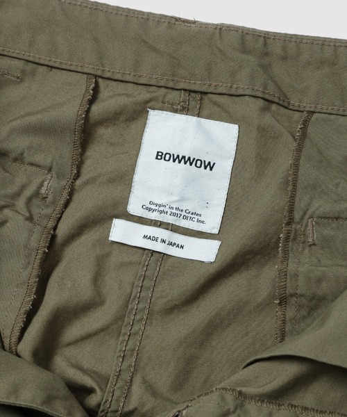 BOW WOW（バウワウ）の「JUNGLE FATIGUE CARGO PANTS SPRAY CAMO（カーゴパンツ・メンズ・グリーン系その他・L/M）」の4枚目の写真
