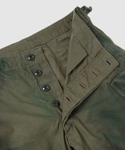 BOW WOW（バウワウ）の「JUNGLE FATIGUE CARGO PANTS SPRAY CAMO（カーゴパンツ・メンズ・グリーン系その他・L/M）」の5枚目の写真