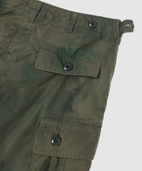 BOW WOW（バウワウ）の「JUNGLE FATIGUE CARGO PANTS SPRAY CAMO（カーゴパンツ・メンズ・グリーン系その他・L/M）」の7枚目の写真
