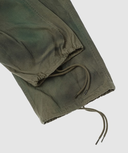 BOW WOW（バウワウ）の「JUNGLE FATIGUE CARGO PANTS SPRAY CAMO（カーゴパンツ・メンズ・グリーン系その他・L/M）」の9枚目の写真