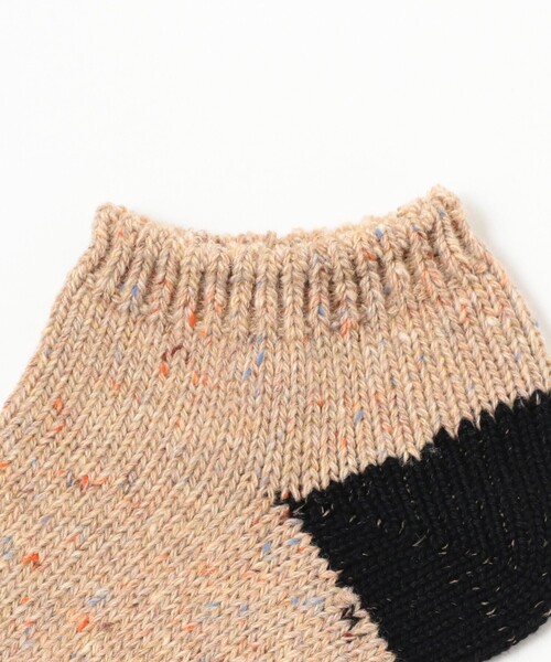 BEAMS（ビームス）の「BEAMS / ネップ アンクルソックス（ソックス/靴下・メンズ・グレー/オフホワイト/ブラック/ネイビー・ONE SIZE）」の9枚目の写真