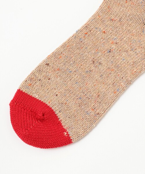 BEAMS（ビームス）の「BEAMS / ネップ アンクルソックス（ソックス/靴下・メンズ・グレー/オフホワイト/ブラック/ネイビー・ONE SIZE）」の8枚目の写真